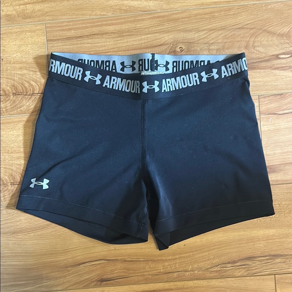 Under Armour Women's Compression Heat Gear Black Shorts